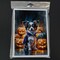 Edge Collections - 5" x 7" - Multicolor - Tricolor Papillon Puppy Halloween Greeting Cards - 8 Pieces